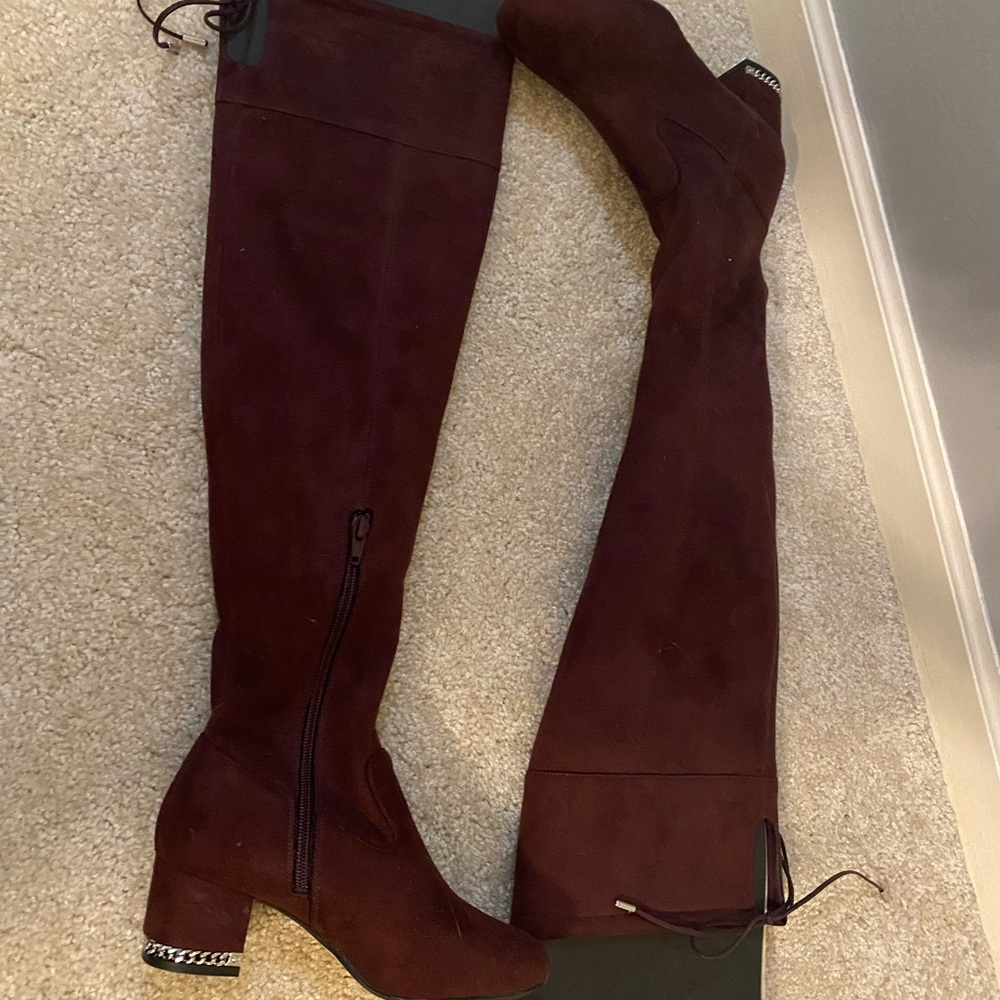 Michael Kors flat over the knee boots